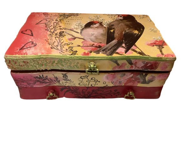 Vintage Jewlery Box - Painted by Tabitha St Germain