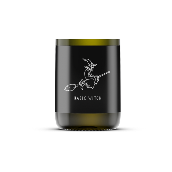 APPLE CINNAMON - Soy Wax Candle Recycled Wine Bottle : Just a Little Batty