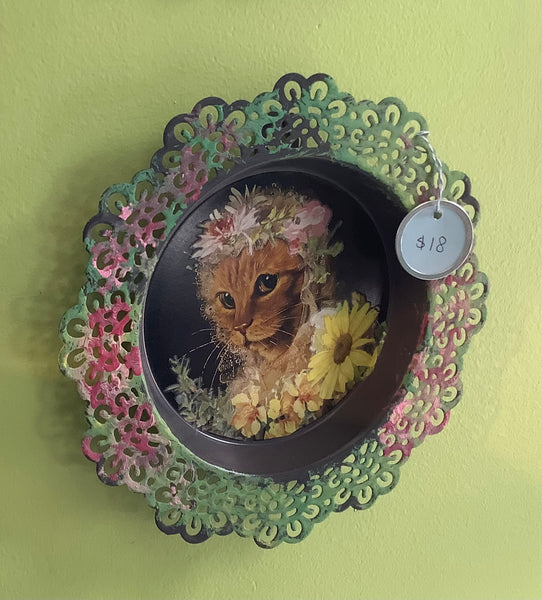 Pretty Flower Kitty Tray