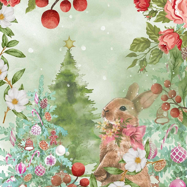 Floral Holiday - Made By Marley Decoupage Paper