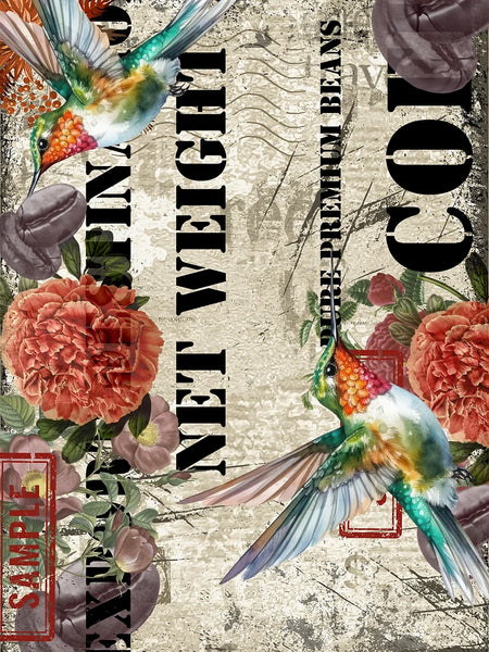 Cool Beans - Made By Marley Decoupage Paper