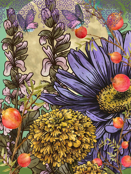 Purple Reigns - Made By Marley Decoupage Paper