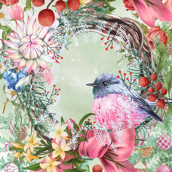 Floral Holiday - Made By Marley Decoupage Paper