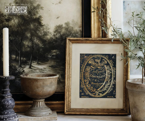 Etiquettes Decor Foil Transfer - Iron Orchid Designs