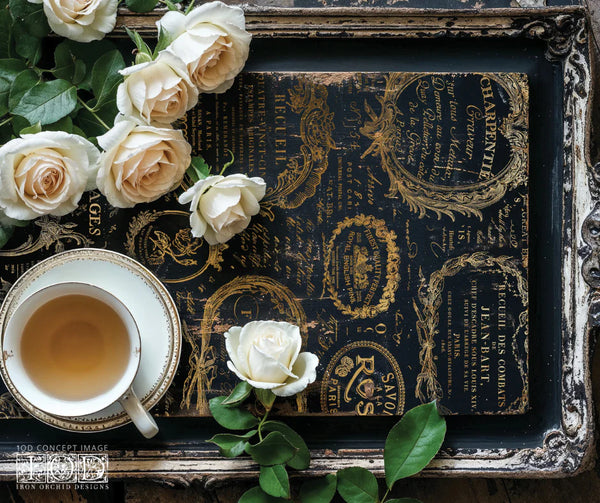 Etiquettes Decor Foil Transfer - Iron Orchid Designs