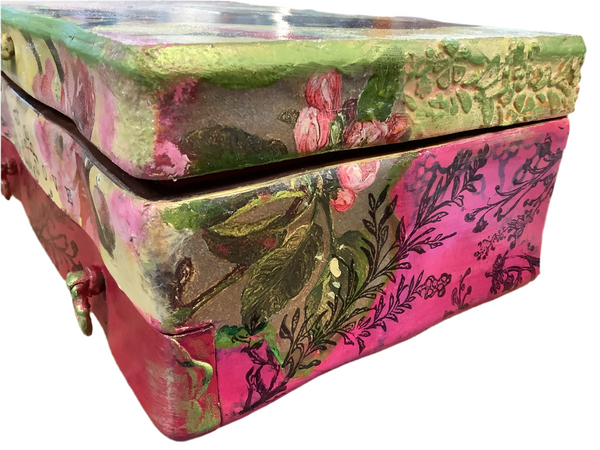 Vintage Jewlery Box - Painted by Tabitha St Germain