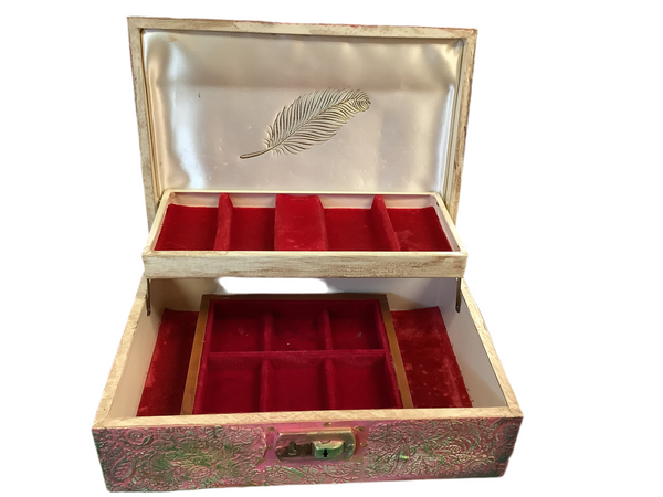 Vintage Hummingbird Jewlery Box - Painted by Tabitha St Germain