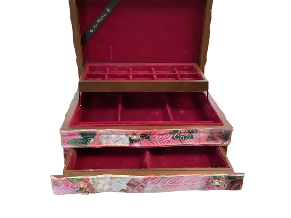 Vintage Rabbit Jewlery Box - Painted by Tabitha St Germain