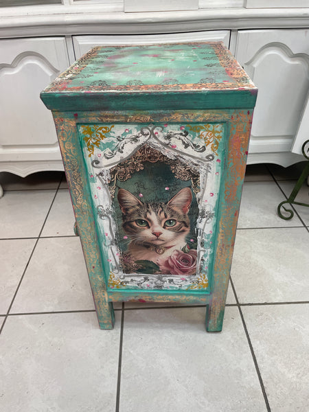 Side Table - Painted by Tabitha St Germain