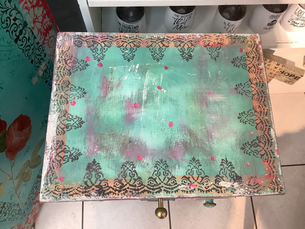 Side Table - Painted by Tabitha St Germain