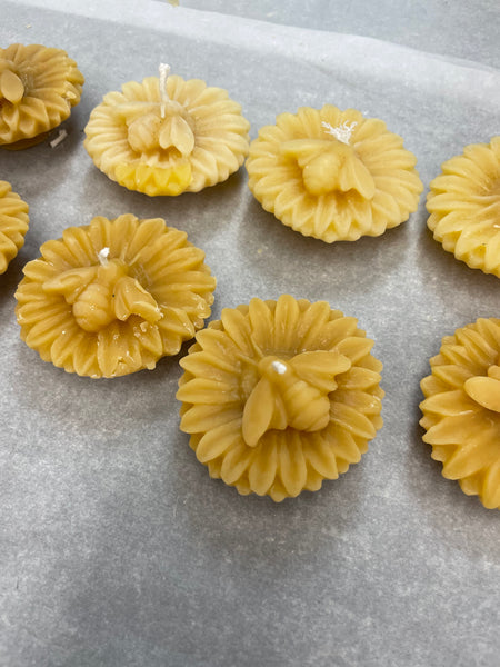 Beeswax Candle Crafting with Silicon Moulds