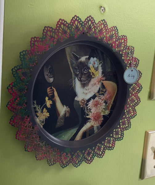 Pretty Flower Kitty Tray