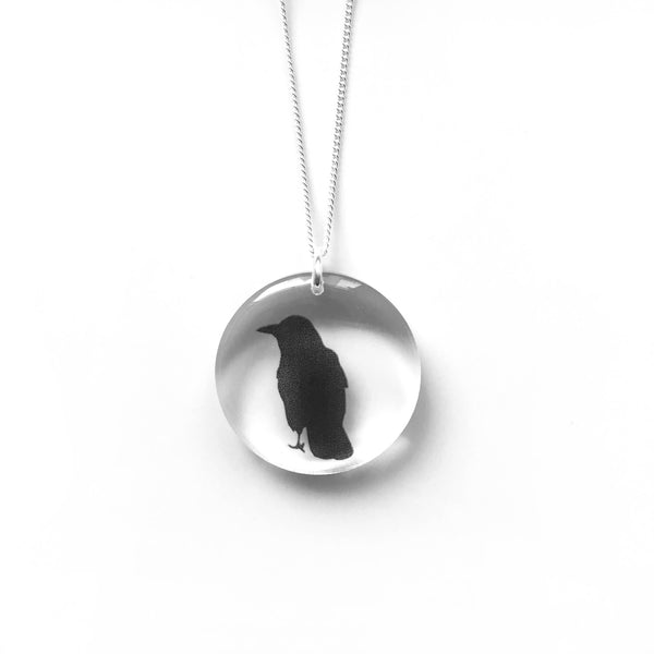 Bird Necklace - Black Drop Designs