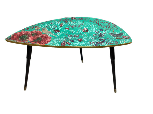 Kidney Floral Side Table -  Muckabout