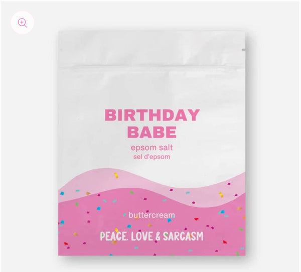 Birthday Babe Epsom Salt Bath Soak
