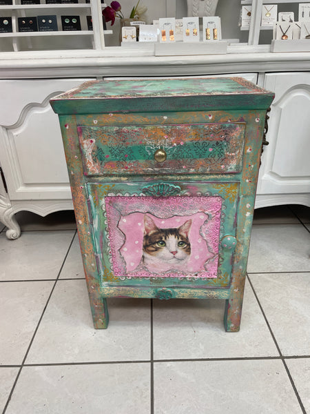 Side Table - Painted by Tabitha St Germain