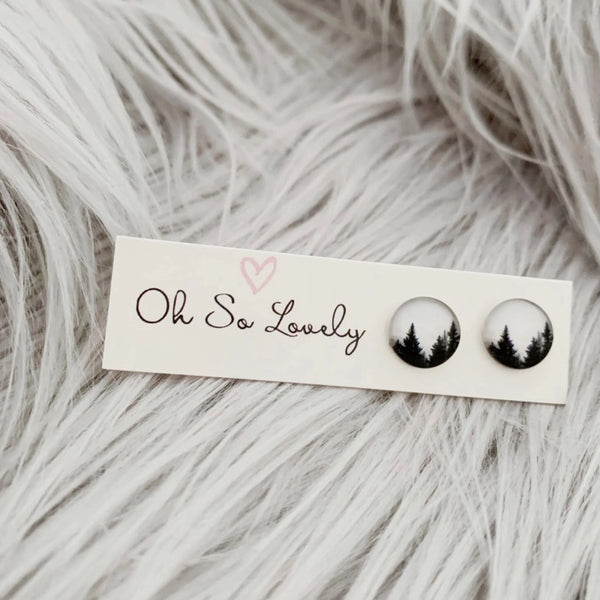 Stud Earrings -  Oh So Lovely