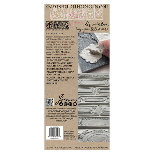 Conservatory Labels IOD Mould - Iron Orchid Designs