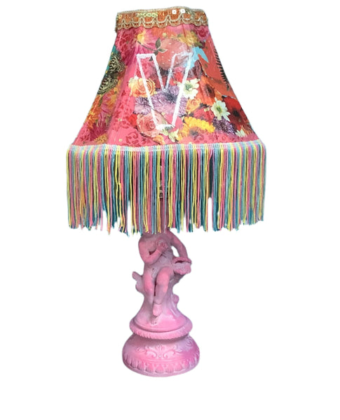 Love Bird Lamp - Painted by Tabitha St Germain