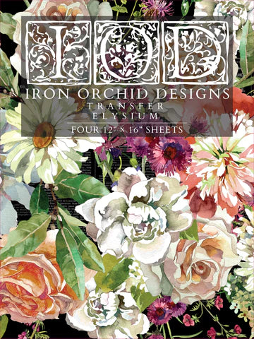 Elysium Decor Transfer - Iron Orchid Designs