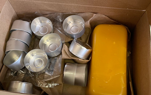 Beeswax Tealight Candle Kit - Muckabout
