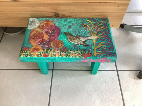 The Floral Stool