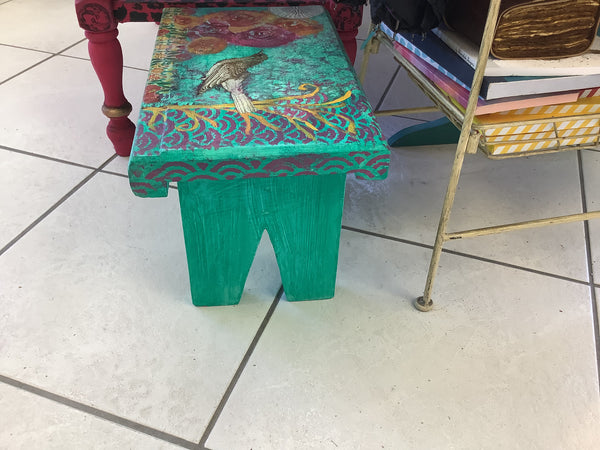 The Floral Stool