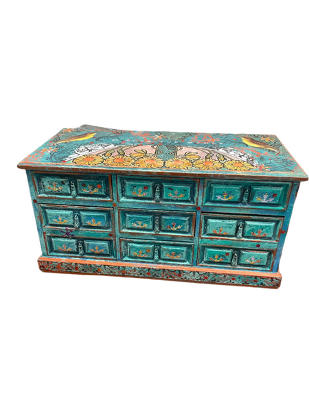 "I Love You Madly" Vintage Jewlery Box - Painted by Tabitha St Germain