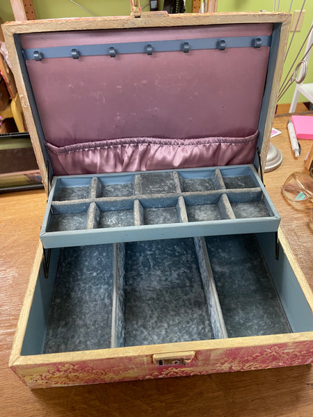 Vintage Queen Style Jewlery Box - Painted by Tabitha St Germain