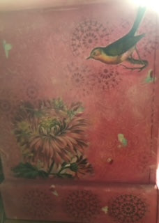 Birdbrain - Side Table - Painted by Tabitha St Germain