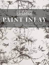Petit Parasols IOD Paint Inlay - Iron Orchid Designs