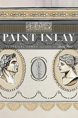 Classic Cameo - Paint Inlay - Iron Orchid Designs