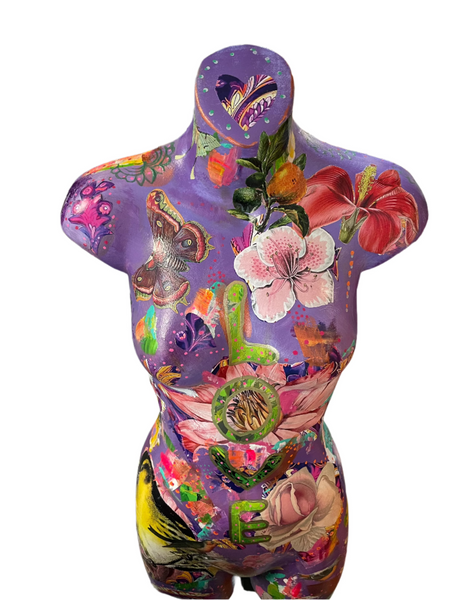 "Love You" Girlequin - Painted by Tabitha St Germain