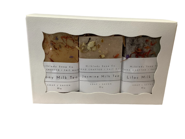 Gift Set - Goat Milk Soap Set - Milklady