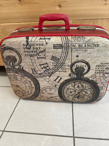 Clocks of Time - Vintage Suitcase Upcycles