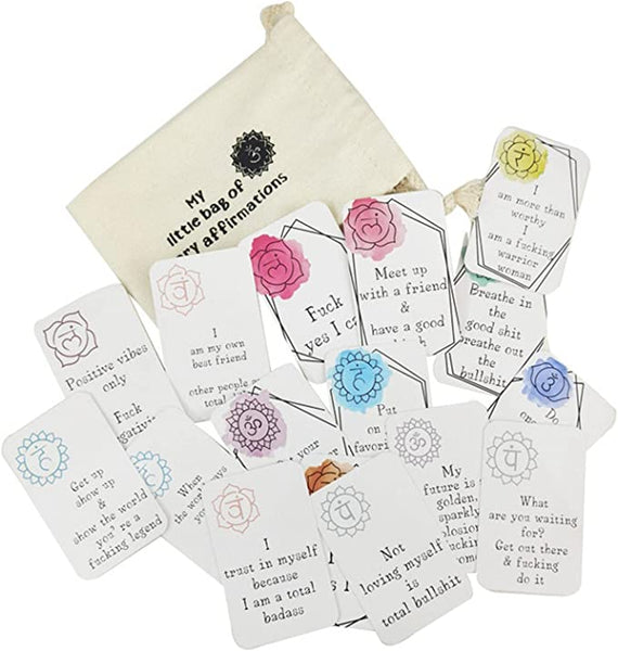 Sweary Affirmation Cards