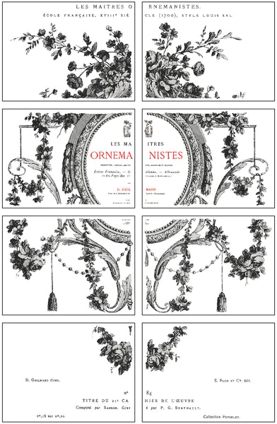 Cosette Decor Transfer - Iron Orchid Designs