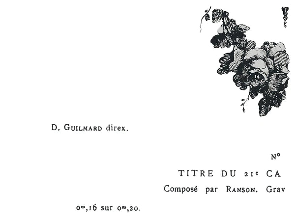 Cosette Decor Transfer - Iron Orchid Designs