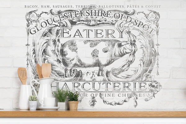 Cotswold Decor Transfer - Iron Orchid Designs