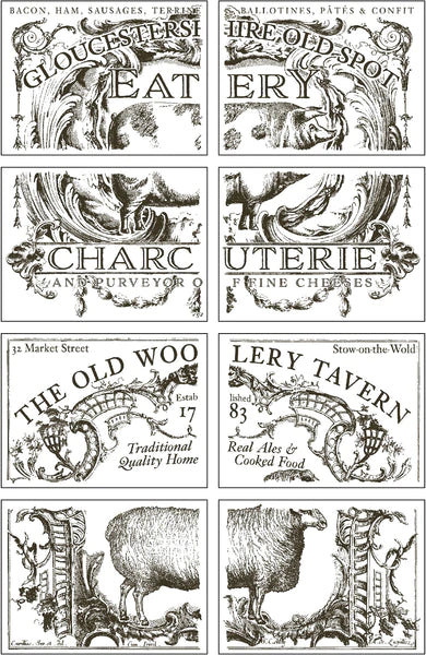 Cotswold Decor Transfer - Iron Orchid Designs