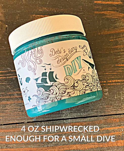 Verdigris Patina Wax - Shipwrecked - DIY Paint
