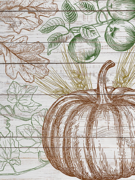 Fruitful Harvest Décor Stamp - Iron Orchid Designs