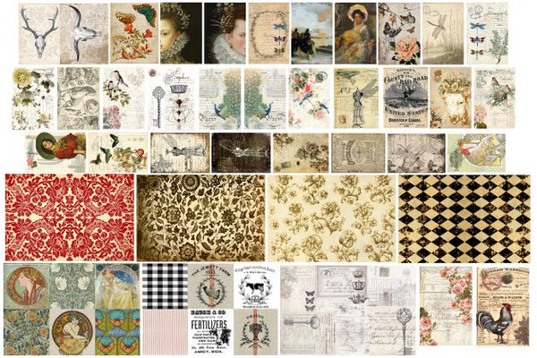 Roycycled Decoupage Papers