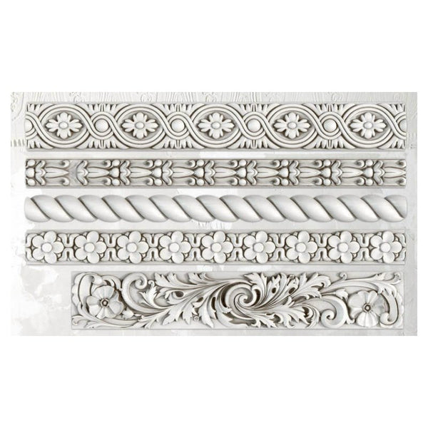 Trimmings 2 Decor Mould - Iron Orchid Designs