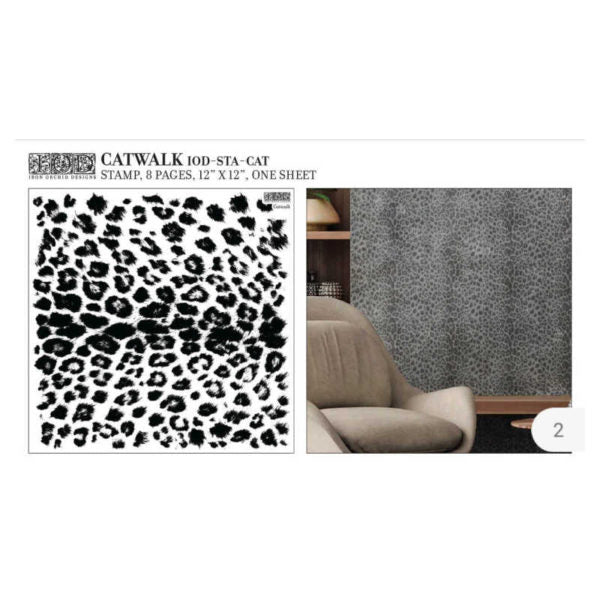 Catwalk Décor Stamp - Iron Orchid Designs