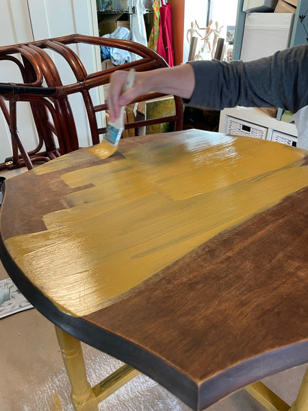 Re-Love Your Stuff with IOD transfers, molds, stamps and inlays - Learn to up-cycle your own furniture with IOD Transfers