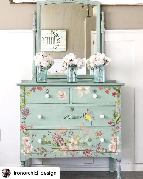 Whispering Willows Decor Transfer - Iron Orchid Designs