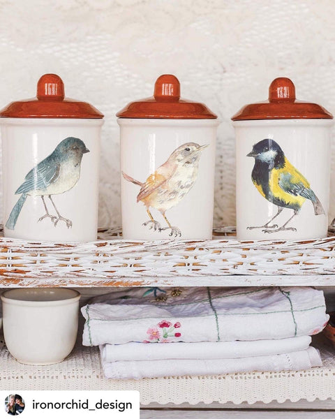 Whispering Willows Decor Transfer - Iron Orchid Designs