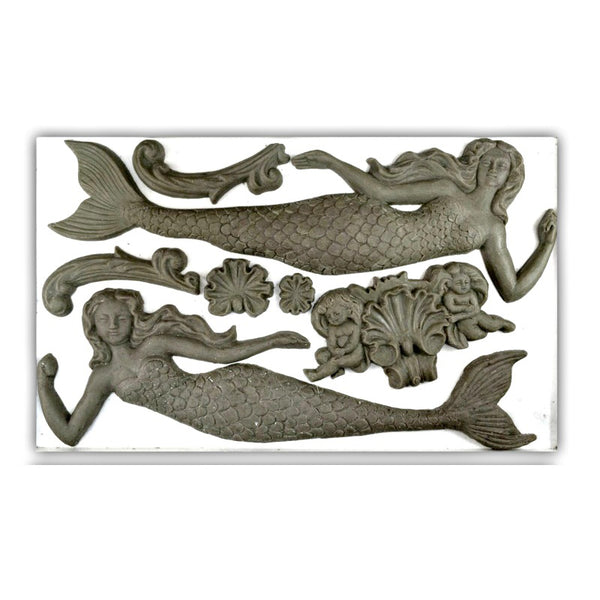 Sea Sisters Decor Mould - Iron Orchid Designs