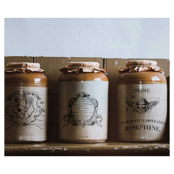 Traditional Pots Decor Transfer - Iron Orchid Designs